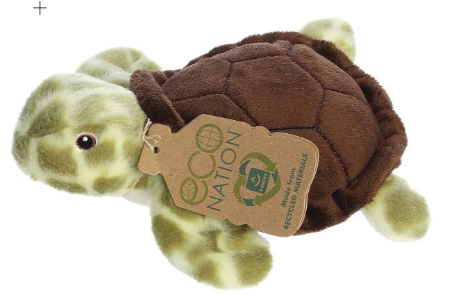 8-inch Sea Turtle Stuffed Animal Eco Nation