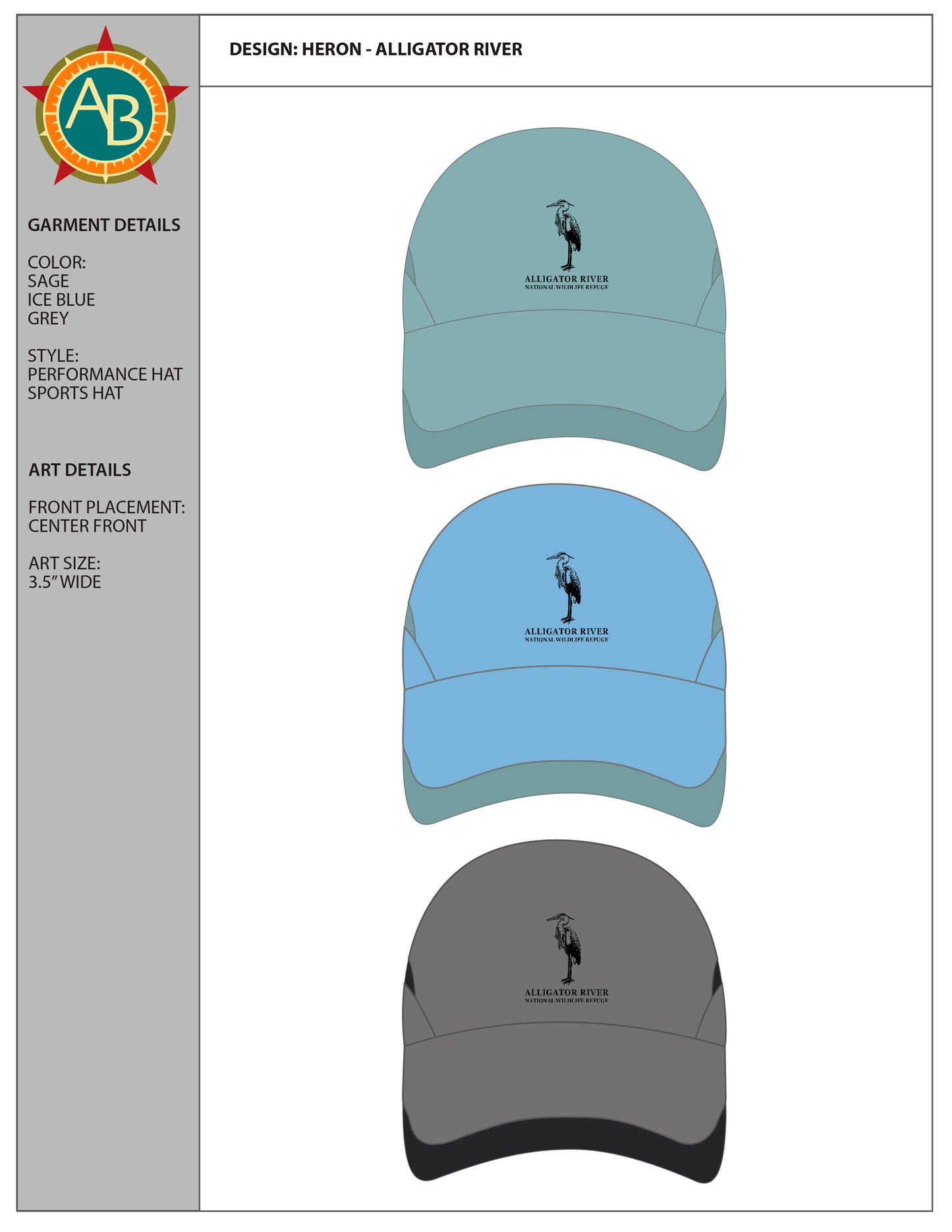Alligator River Sports Cap