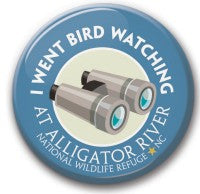 See Saw Badge - I Went Bird Watching Alligator River NWR