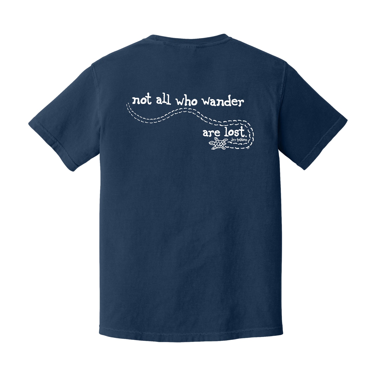 Pea Island Not All Who Wanderer Turtle T-Shirt