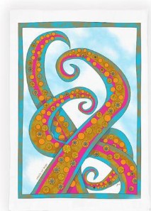 Octopus Tea Towel