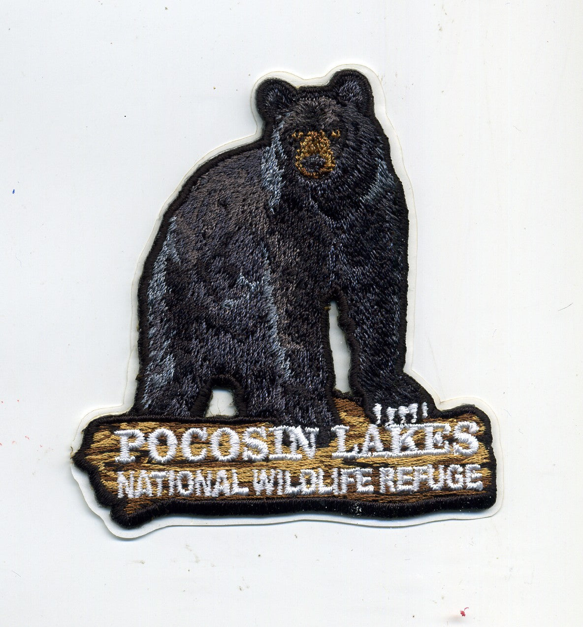 Pocosin Lakes NWR Embroidered Bear Patch