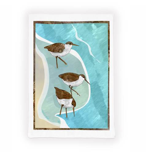 Sandpiper Tea Towel