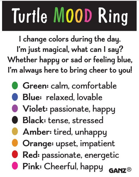 Turtle Mood Ring
