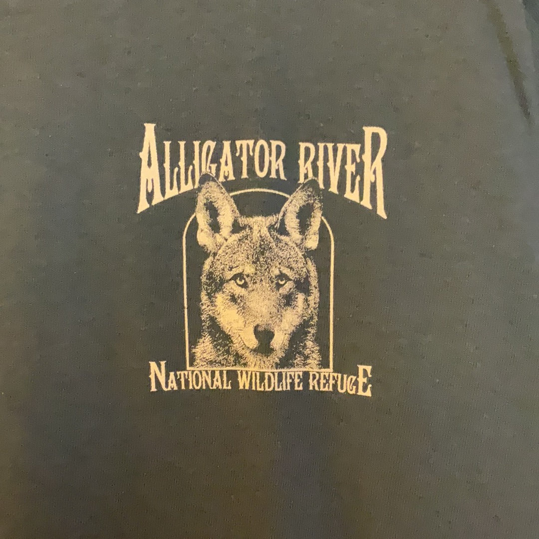 Wolf Pair T-Shirt Indigo 2XL