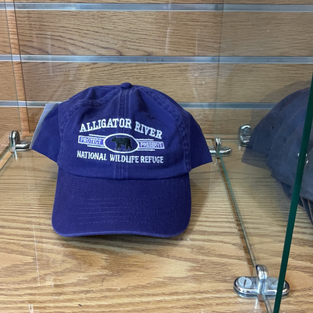Alligator River Purple Bear Hat