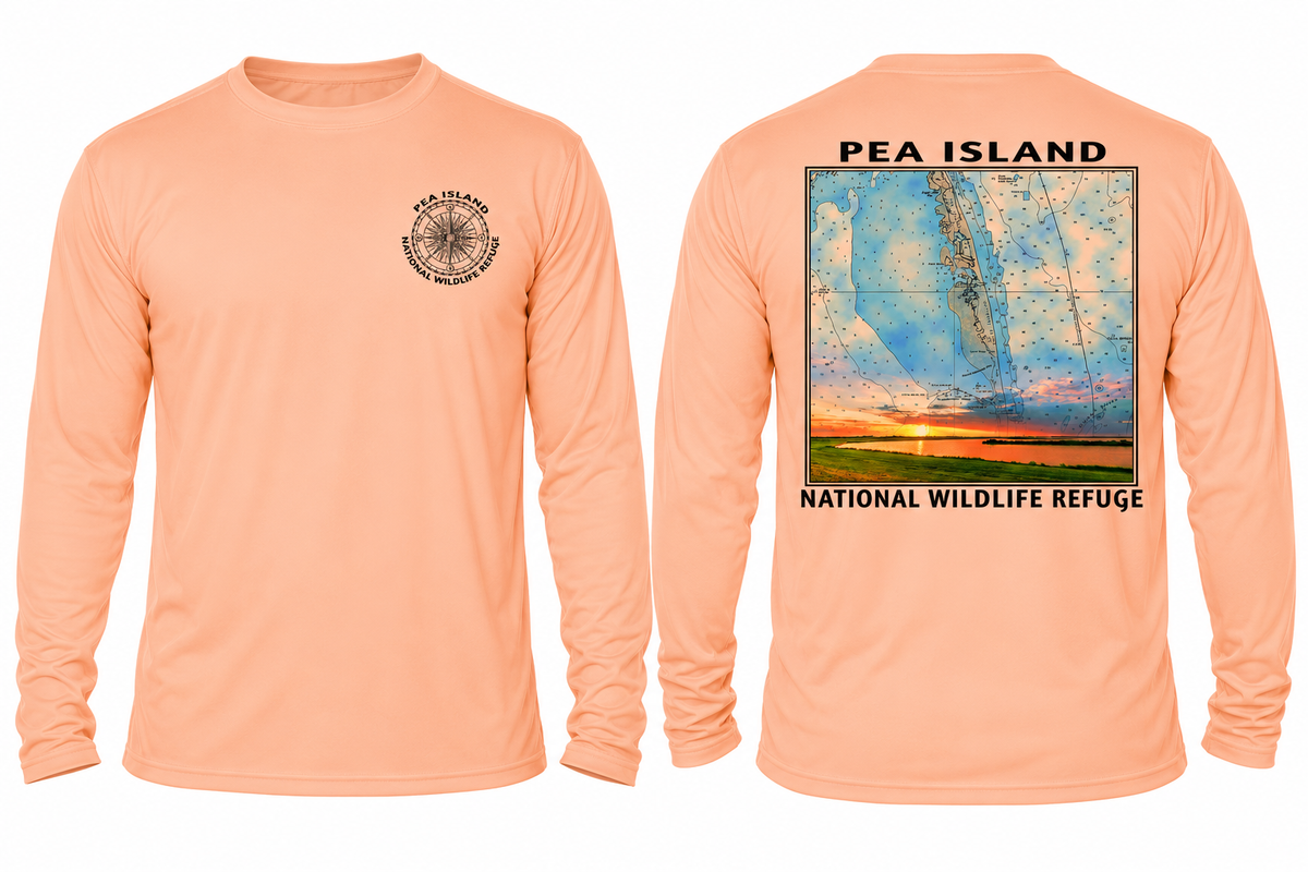 Pea Island NWR Sun Shirt Epic Adventure Chart