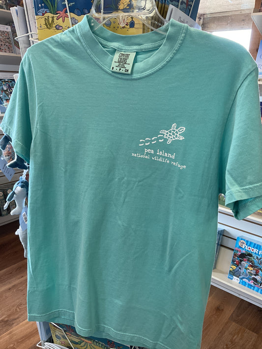 Turtle Wanderer T-shirt @ Pea Island