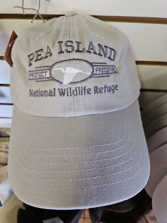 Pea Island Chino Gray Hat w/ egret