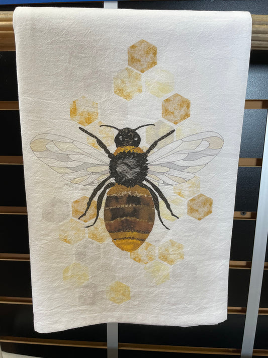 Queen Bee Tea Towel
