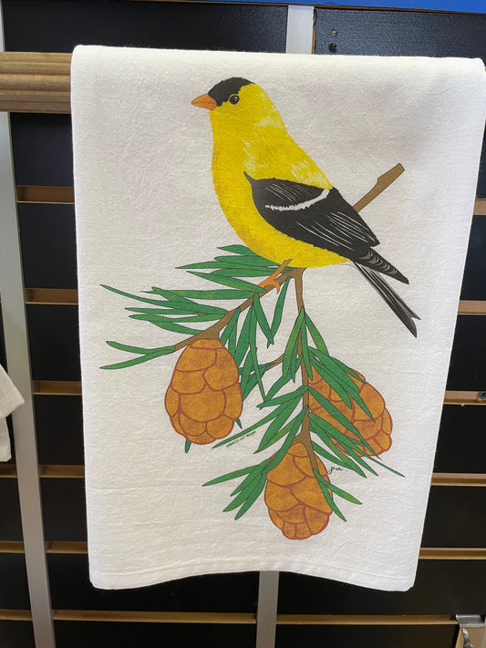 Finch and Hemlock Tea Towel