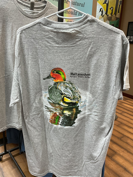 Mattamuskeet Green Wing Teal T-Shirt