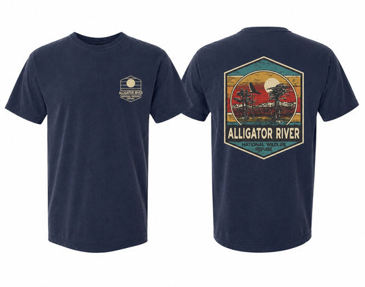 Alligator River NWR Wilderness Stamp T-Shirt