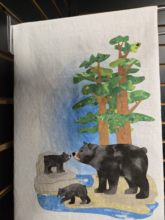 Bears Tea Towel
