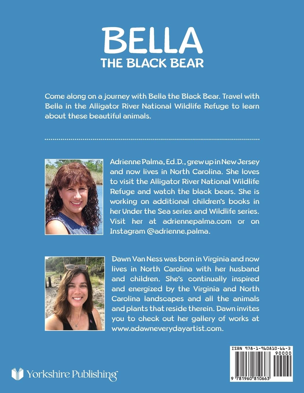 Bella the Black Bear by Adrienne Palma