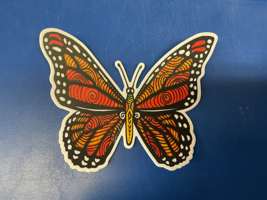 Kiker Monarch Decal