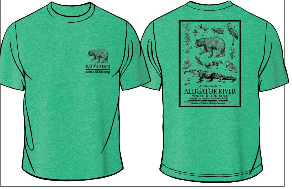 Alligator River NWR Field Guide T-Shirt