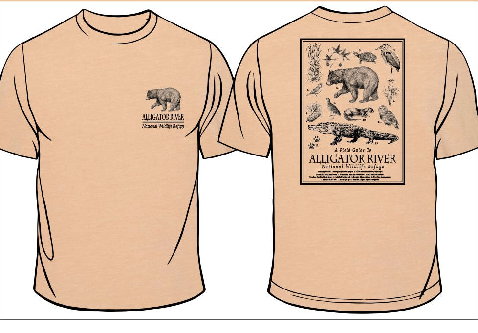Alligator River NWR Field Guide T-Shirt