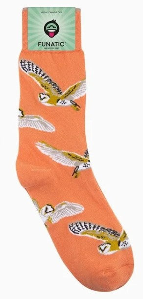 Barn Owls Adult Sock
