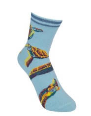 Sea Turtle Kids Socks