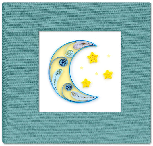 Moon Quilling post its
