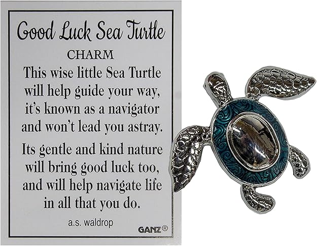 Good Luck Sea Turtle Charm