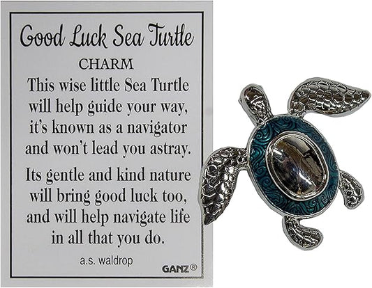 Good Luck Sea Turtle Charm