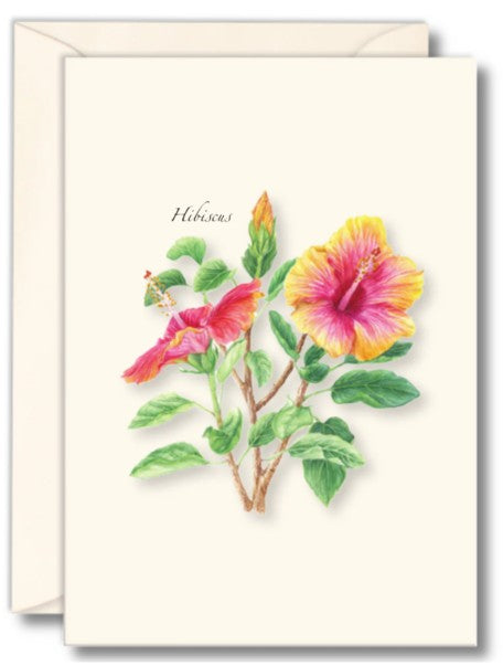Hibiscus Notecard