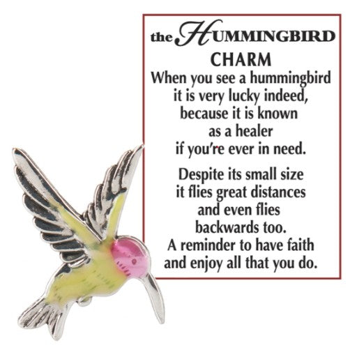 Hummingbird Charm