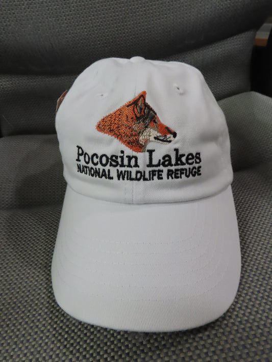 Pocosin Lakes Red Wolf Hat (White)