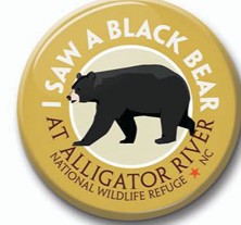 See Saw Badge - I Saw A Black Bear