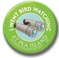 See Saw - I Went Bird Watching at Pea Island NWR Button