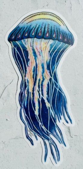 Stephanie Kiker Jellyfish Decal - Large
