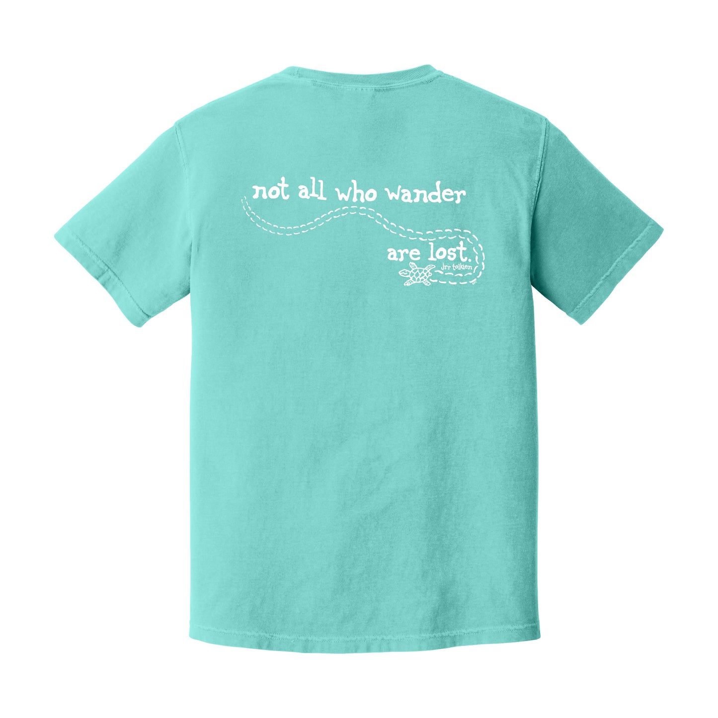 Pea Island Not All Who Wanderer Turtle T-Shirt