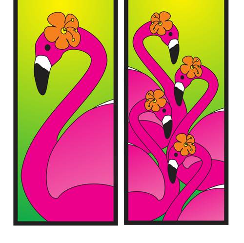 Bookmark Flamingo