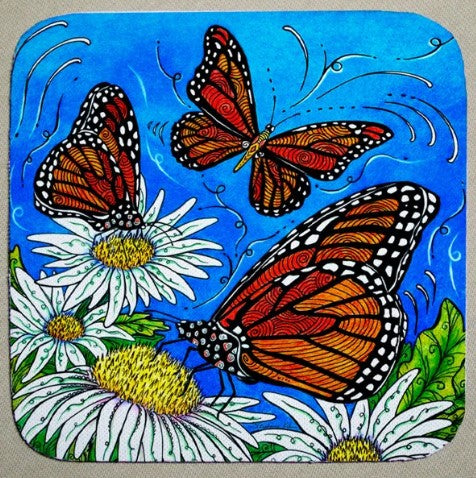 Kiker Design Coaster Assorted Styles
