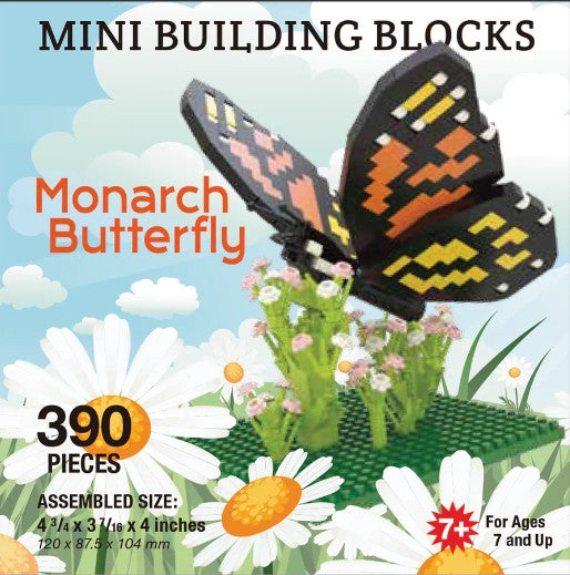 Monarch Butterfly Mini Building Blocks