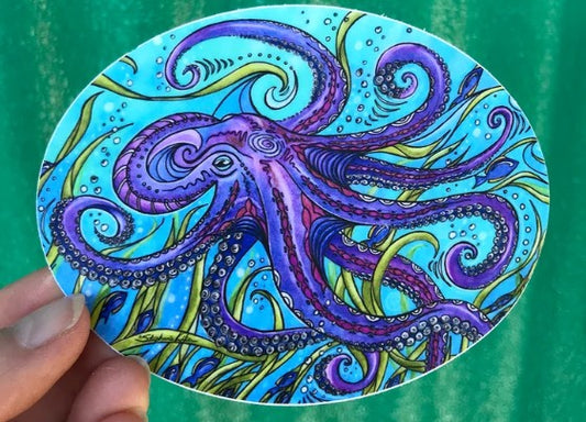 Kiker Octopus Decal