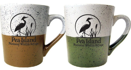 Pea Island 2-Tone Speckled 20 oz Mug w/ Egret