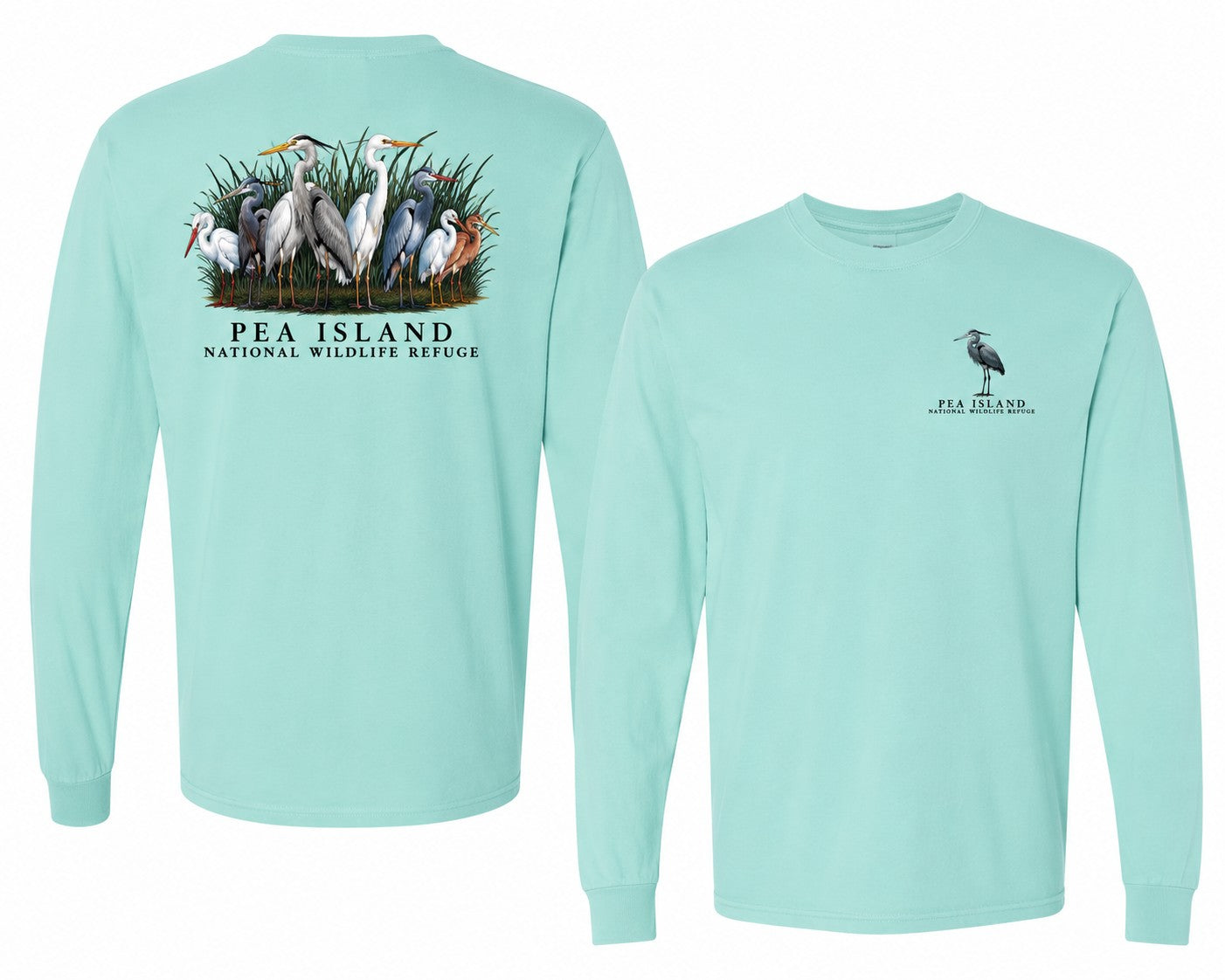 Pea Island NWR Coastal Birds T-Shirt