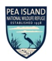 Pea Island NWR Pegasus Shield Egret Magnet