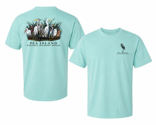 Pea Island NWR Coastal Birds T-Shirt