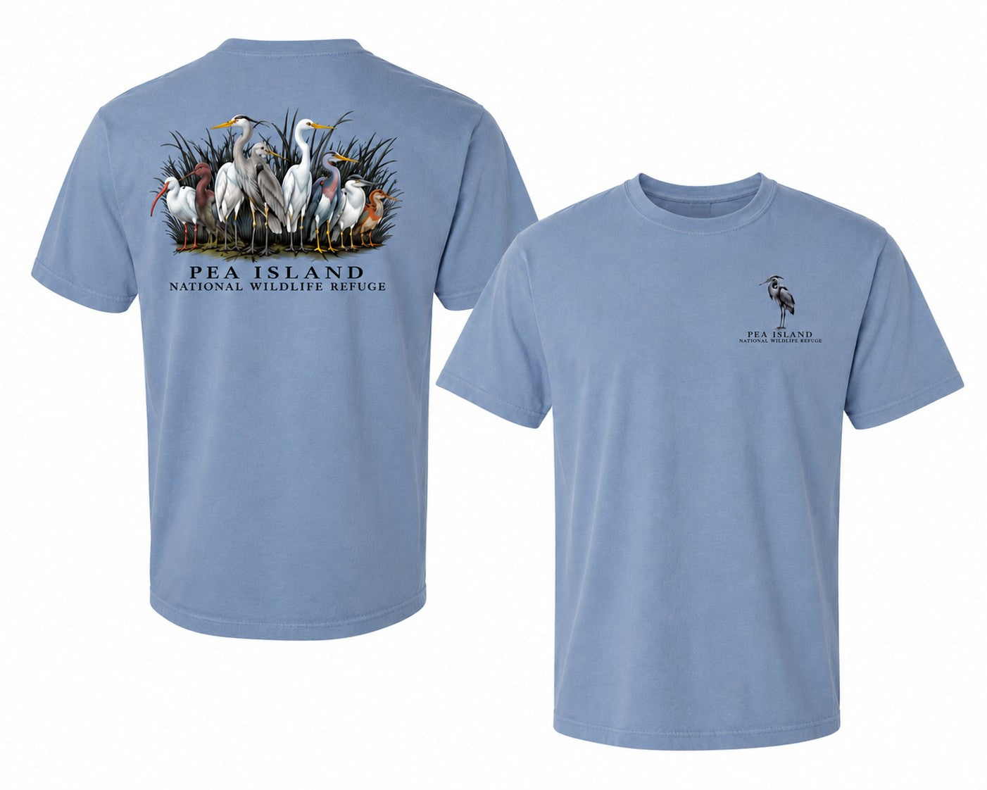 Pea Island NWR Coastal Birds T-Shirt