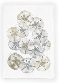 Sand Dollar Tea Towel