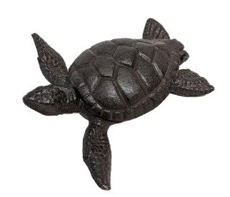 Sea Turtle Cast Iron Key Hider