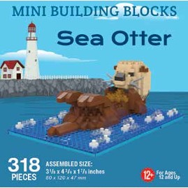 Sea Otter Mini Building Blocks