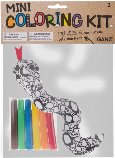 Snake Mini Coloring Kit with Markers