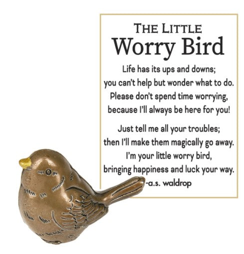 Worry Bird Charm