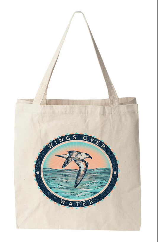 *Wings Over Water Canvas Tote Bag