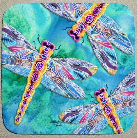 Kiker Design Coaster Assorted Styles